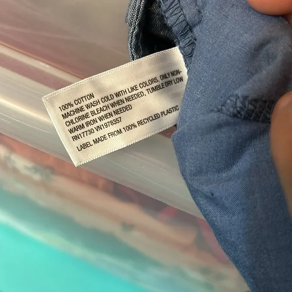 New Chambray plus size shorts - Picture 7 of 8